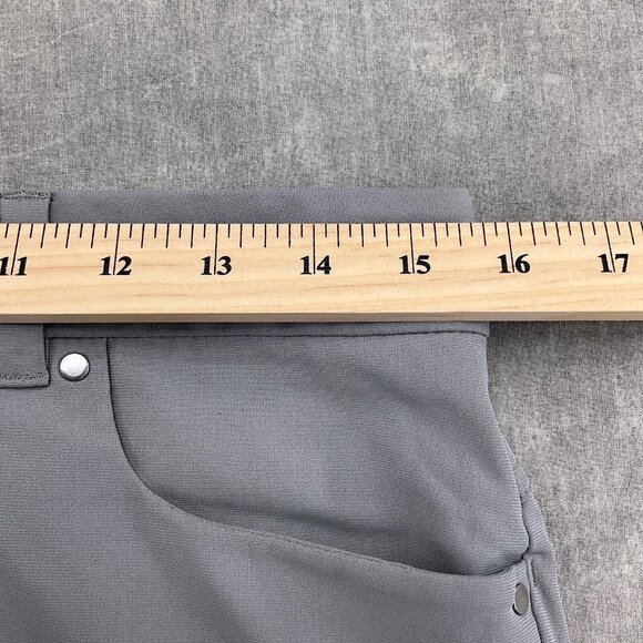 VRST Pants Men 32Wx32L Light‎ Gray Golf Straight Leg Commuter Stretch Utility - Picture 5 of 12